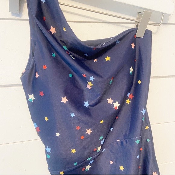 NWOTs Summersalt | The Ruched Sidestroke in Star pattern Size 2 Long Torso - Picture 4 of 8